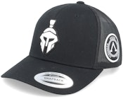 Spartan Black Trucker