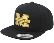 Michigan Wolverines Logo Black Snapback