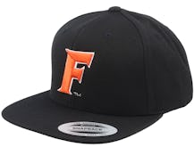 Florida Gators F Logo Black Snapback - Hatstore
