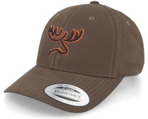 3d Moose Waxed Brown Adjustable - Hunter