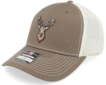 Deer Logo 112fp Split Choco Chip/Birch Trucker - Hunter