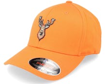 Deer Logo Patch Orange Flexfit - Hunter