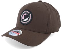 Crown Badge Pink Brown 110 Adjustable - Hatstore