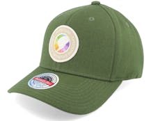 Crown Badge Sand/Rainbow Olive 110 Adjustable - Hatstore