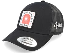 Be As Bright As The Sun Patch Black Trucker - 4REAL