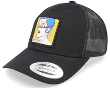 Dumb And Broke Patch Black Trucker - 4REAL