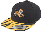 Kids Attacking Tiger Black/Tiger Snapback