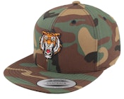 Kids Wild Tiger Camo Snapback
