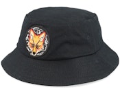 Kids Cool Fox Black Bucket