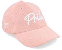 3d Pride Logo Frotte Terry Light Pink Dad Cap - Fair
