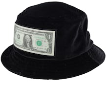 Dollar Bill Velvet Black Bucket - Calza Pennello