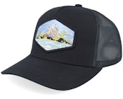 Kids Island Patch Black Trucker
