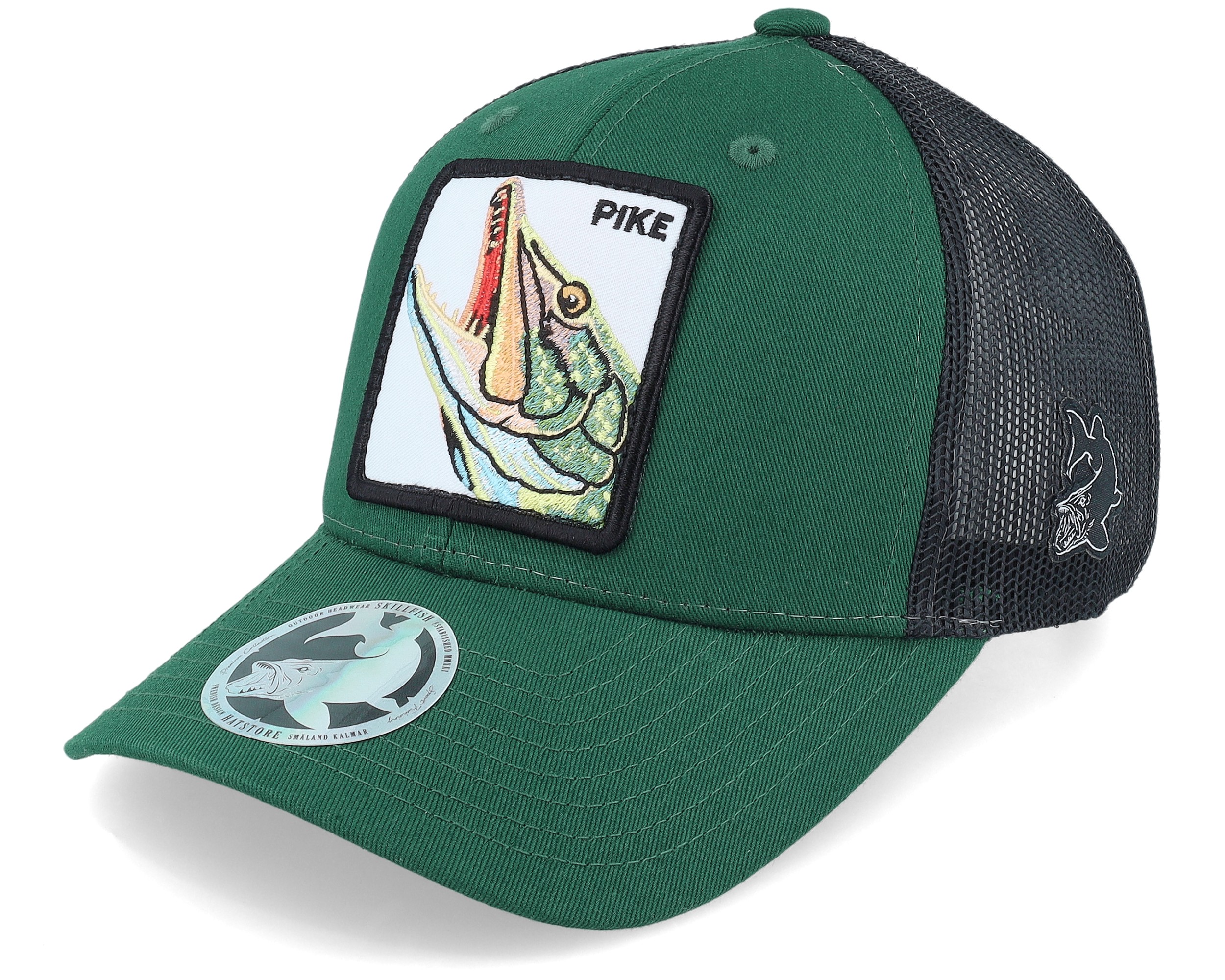 Kids Pike Pro Fishing Light Forest/Black Trucker - Skillfish Cap