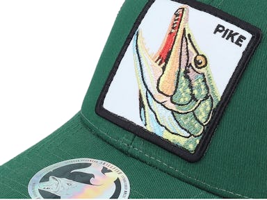 Kids Pike Pro Fishing Black Snapback - Skillfish cap