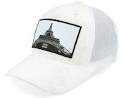 Kids Eiffel Tower Velvet White Trucker