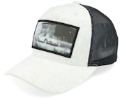 Kids Classic Sportscar Velvet White/Black Trucker