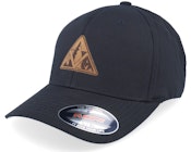 Triangle Shape Mountain Patch Black Flexfit