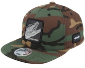 Kids Grisjävel Camo Snapback