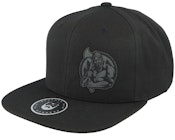 Lumber Jack Logo Black Snapback
