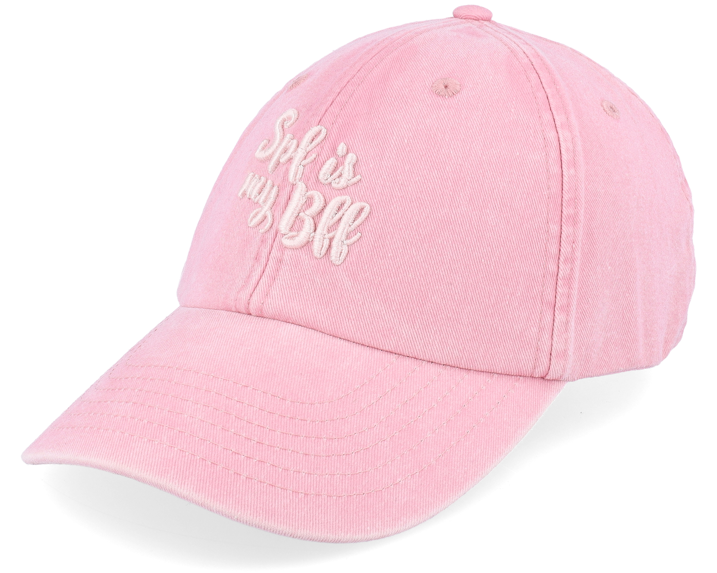 Spf Is My Bff Washed Pink Dad Cap Abducted