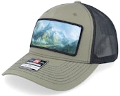 Big Mountains & Landscape Patch Loden/Black