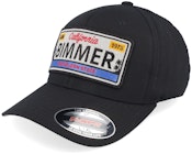 Bimmer License Plate Black Flexfit