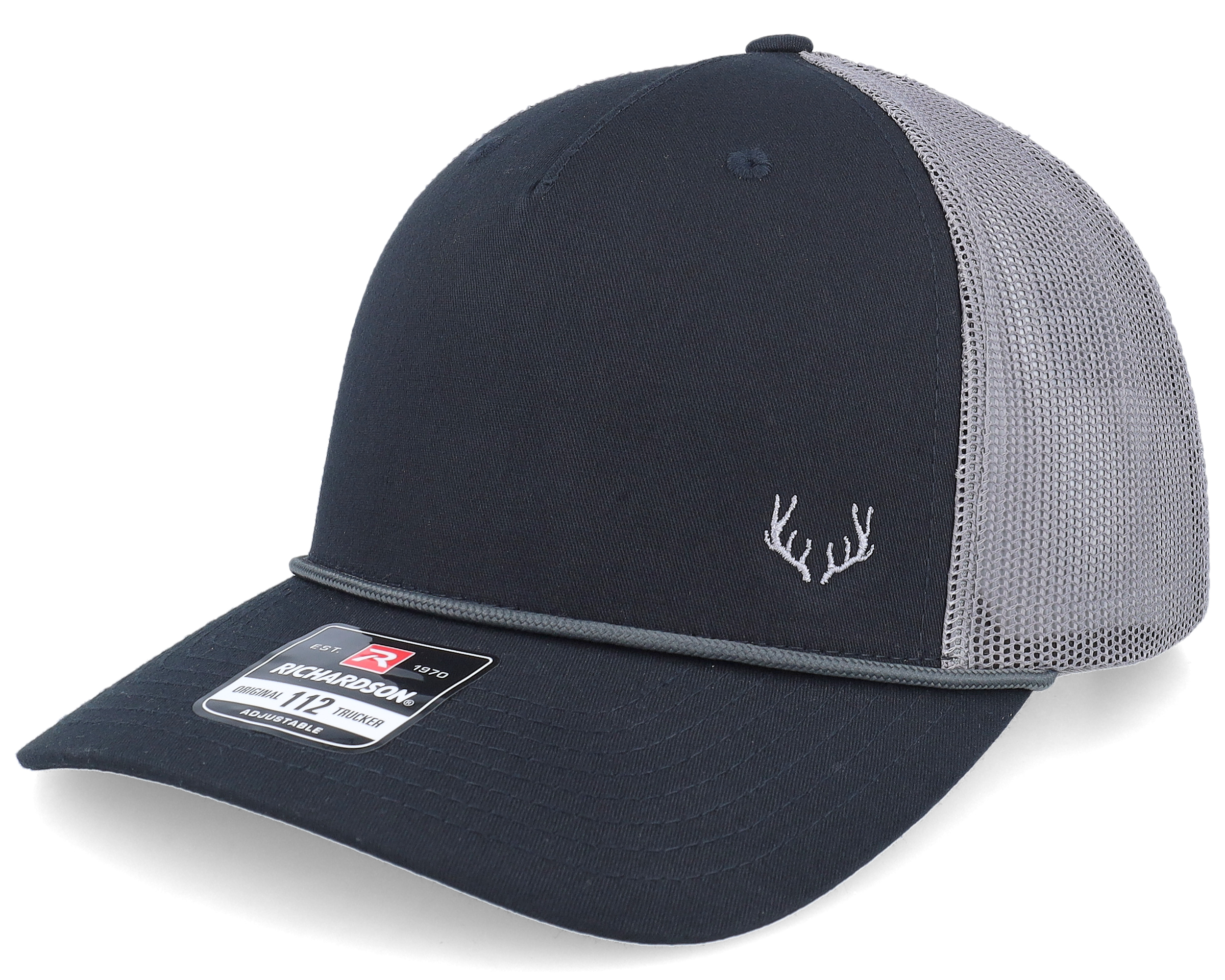 Tiny Deer Antlers 112wh Split Red/Charcoal A-Frame Trucker