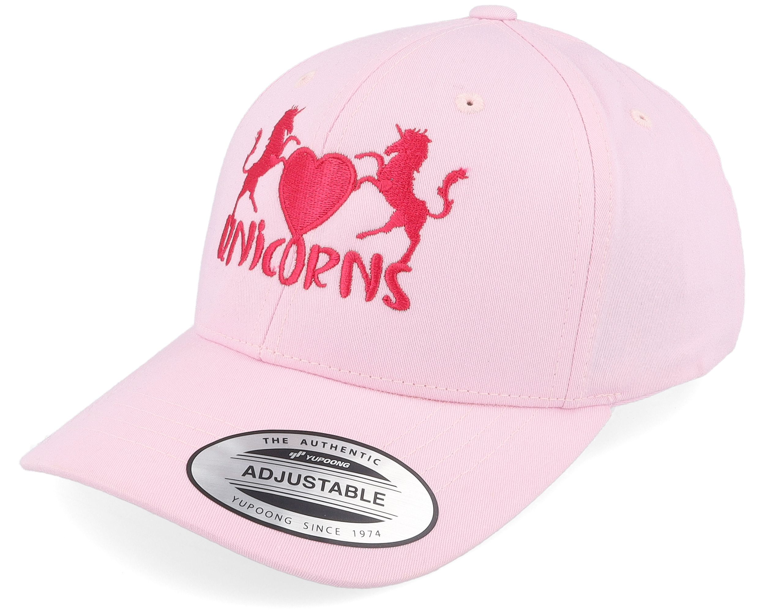 Kids Unicorns Heart Pink Adjustable - Unicorns | Hatstore.com