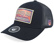 Logo Patch Red/Blue Black Trucker