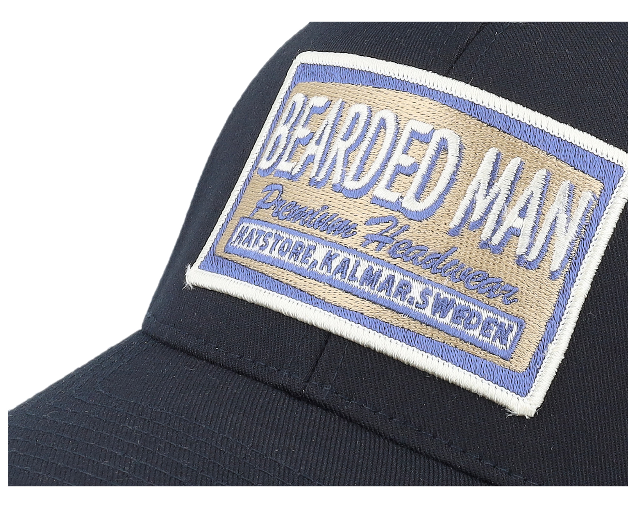 Logo Khaki/Navy Black Flexfit