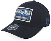 Logo Off White/Blue Black Flexfit