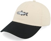 Tiny Salmon Stone Washed Stone/Black Dad Cap