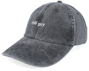 Chill Guy Script Washed Black Dad Cap