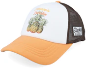 Pineapple Paradise Foam Chocolate/Amber Vintage Trucker