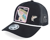 Hatstore Exclusive x Trout Pin Rope Black/White A-frame Trucker