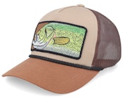 Kids Big Black Bass Box Rope Khaki/Brown/Caramel