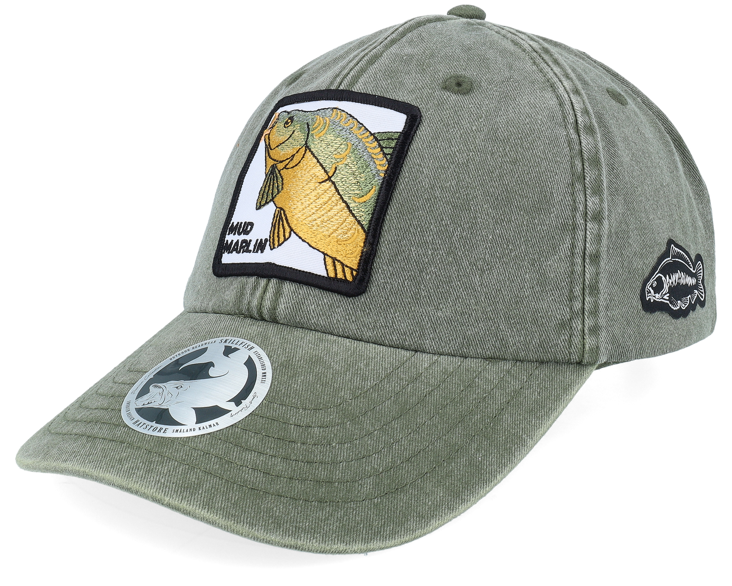 帽子 Creek Anglers logo cap Olive Creek Anglers logo cap Olive（Margaree River Fly Fishing 7