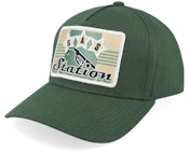 Gas Station Sign Dark Green A-frame Adjustable