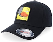 Smoke Little Duck Patch Black Flexfit