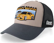 Gshift Perfect Angle Drift Cars Light Grey/Black/Charcoal A-Frame Trucker