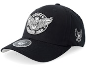 Eagle Logo Wooly Combed Black Flexfit