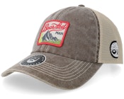 No Shave Codex Brown/Stone Vintage Washed Trucker