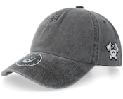 Bm Crossed Axes Vintage Black A-frame Dad Cap