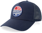 Jdm Motorsport Navy A-frame Trucker