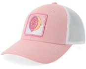 Pink Doughnut Rim Pink/White/Pink Trucker