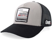Slammed Bimmer Pach Light Grey/Black A-frame Trucker