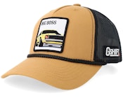 American Big Boss Muscle Rope Caramel/Black A-frame Trucker