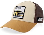 American Big Boss Muscle Stone/Brown/Wheat A-frame Trucker