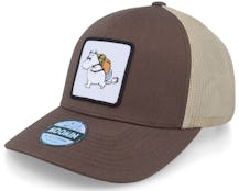 Moomin Backpacker Brown/Khaki Trucker - Moomin