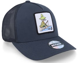 Snufkin Fishing Navy Trucker - Moomin
